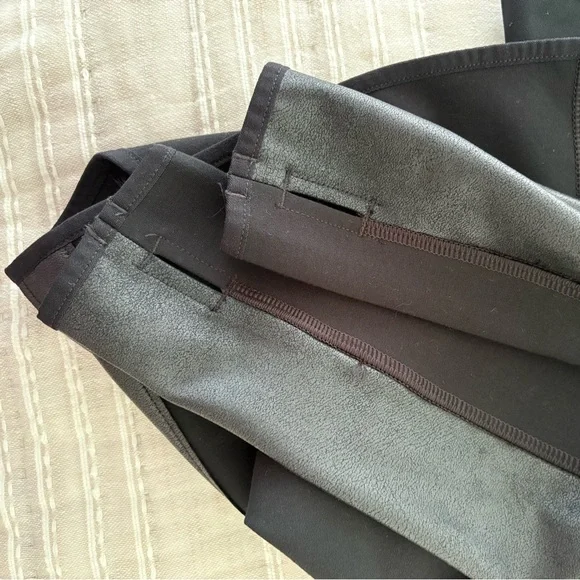 Spanx Drape Front Jacket in Very Black; Mixed Fabric - Picture 7 of 10